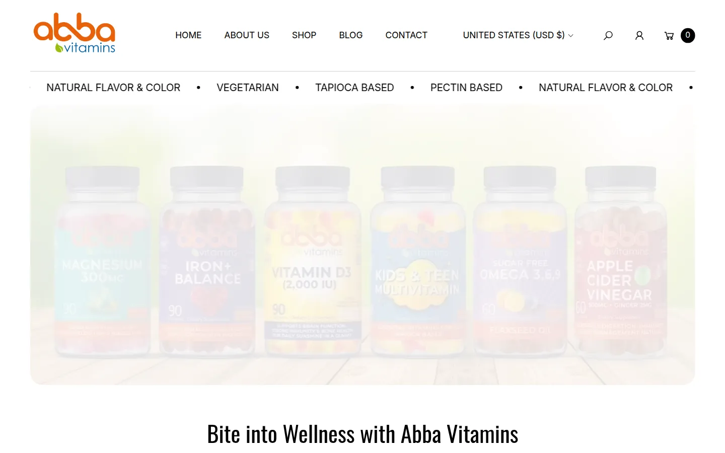 Portada de Abba Vitamins